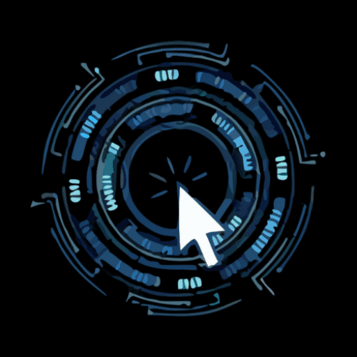 icono del sitio upclick negro